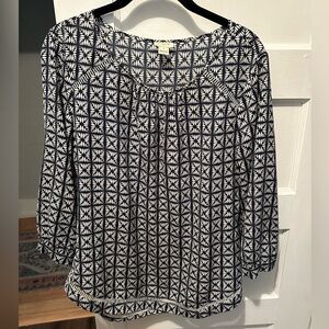 J. Crew blouse, gently worn, size S